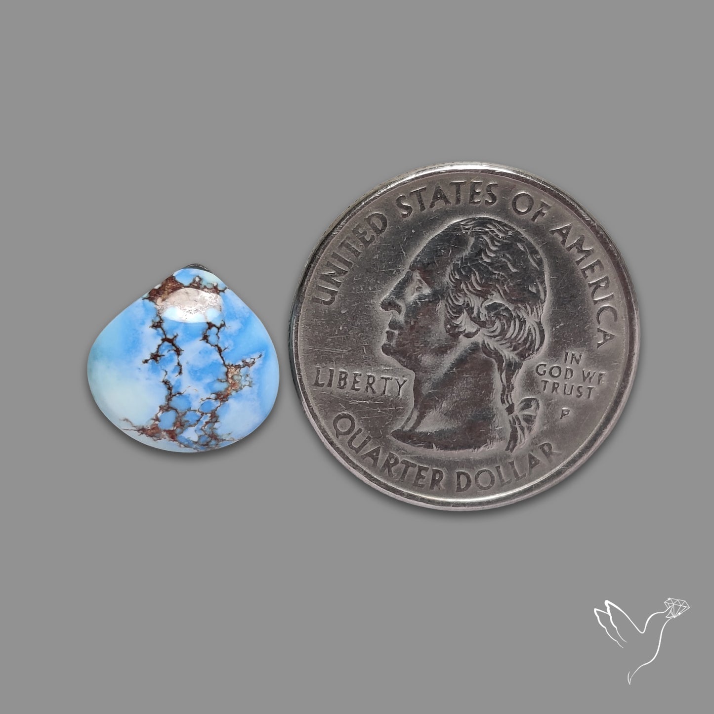 Golden Hill Turquoise Cabochon