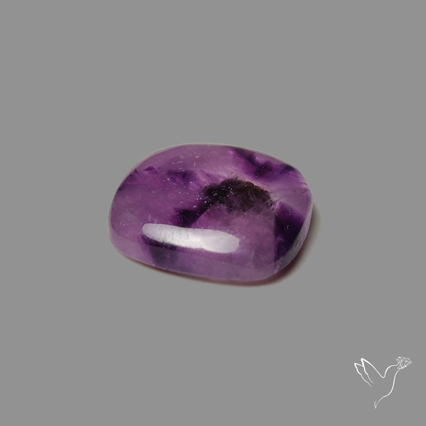 Trapiche Amethyst Cabochon