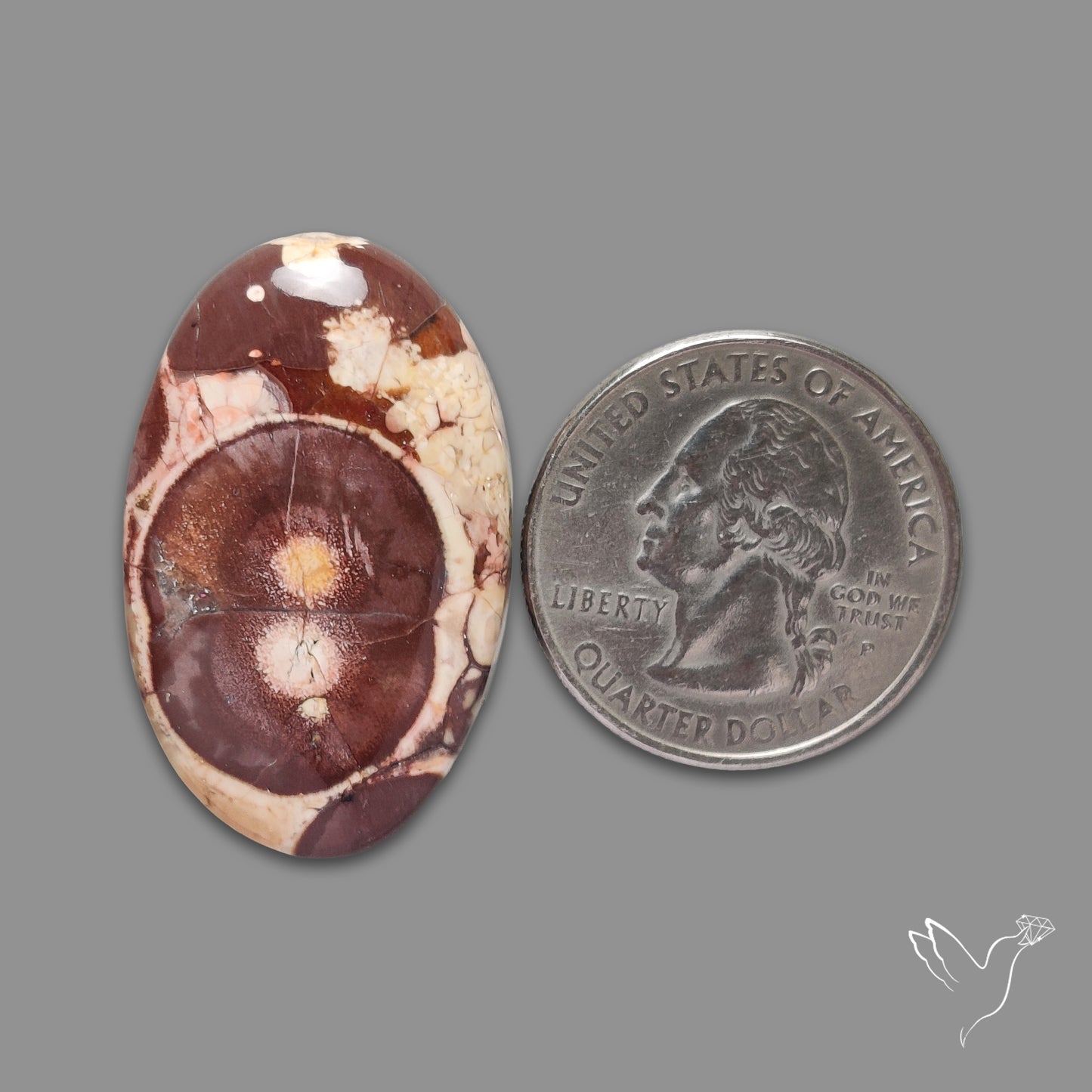 Bird Eye Jasper Cabochon