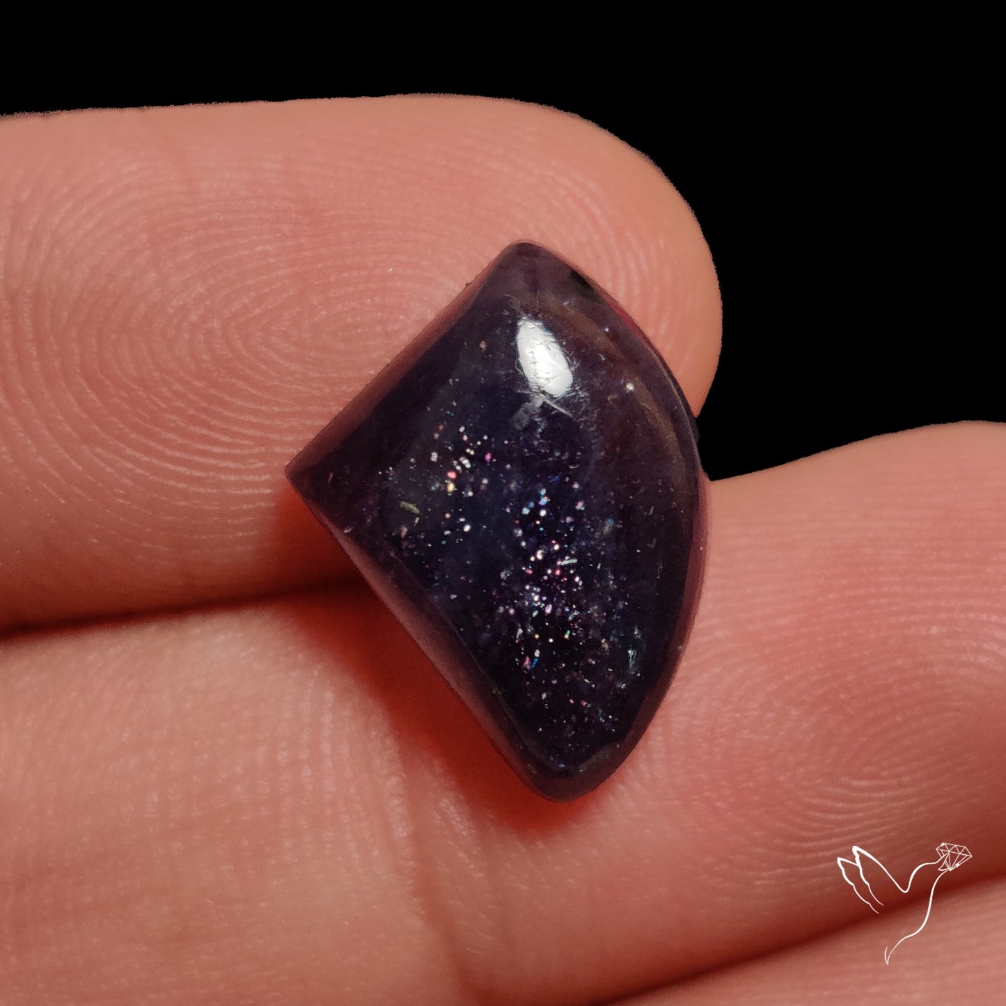 Bloodshot Iolite In Sunstone