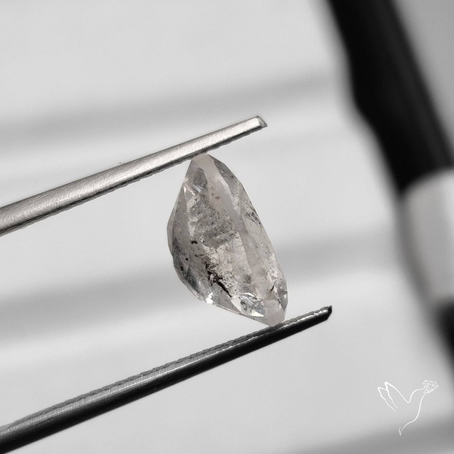 Faceted Herkimer Diamond