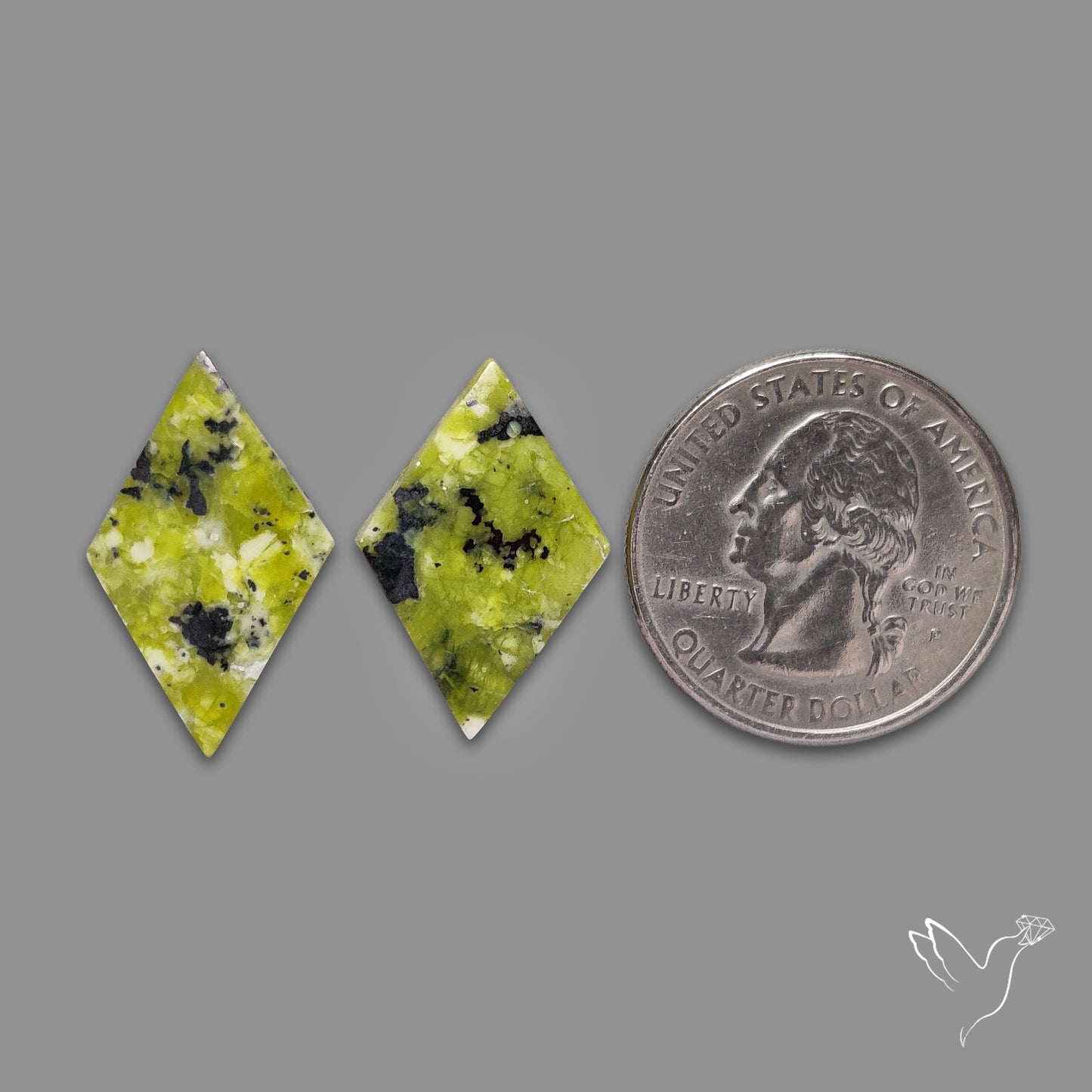 Lizardite Serpentine Pair