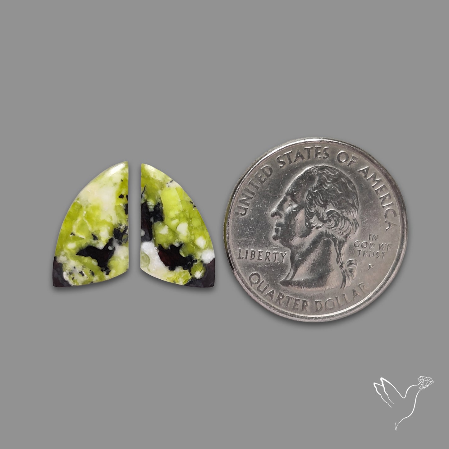 Lizardite Serpentine Pair