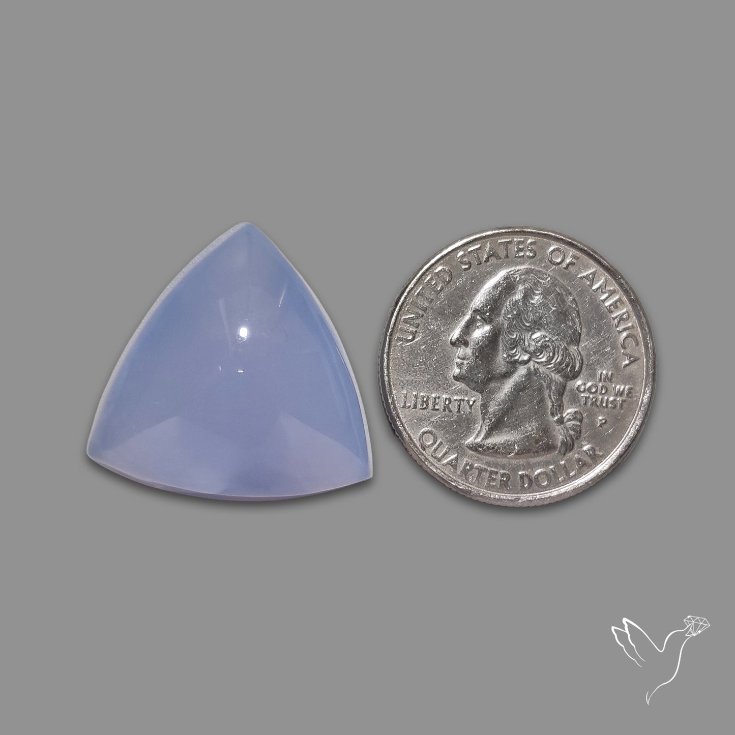 Namibian Chalcedony Cabochon