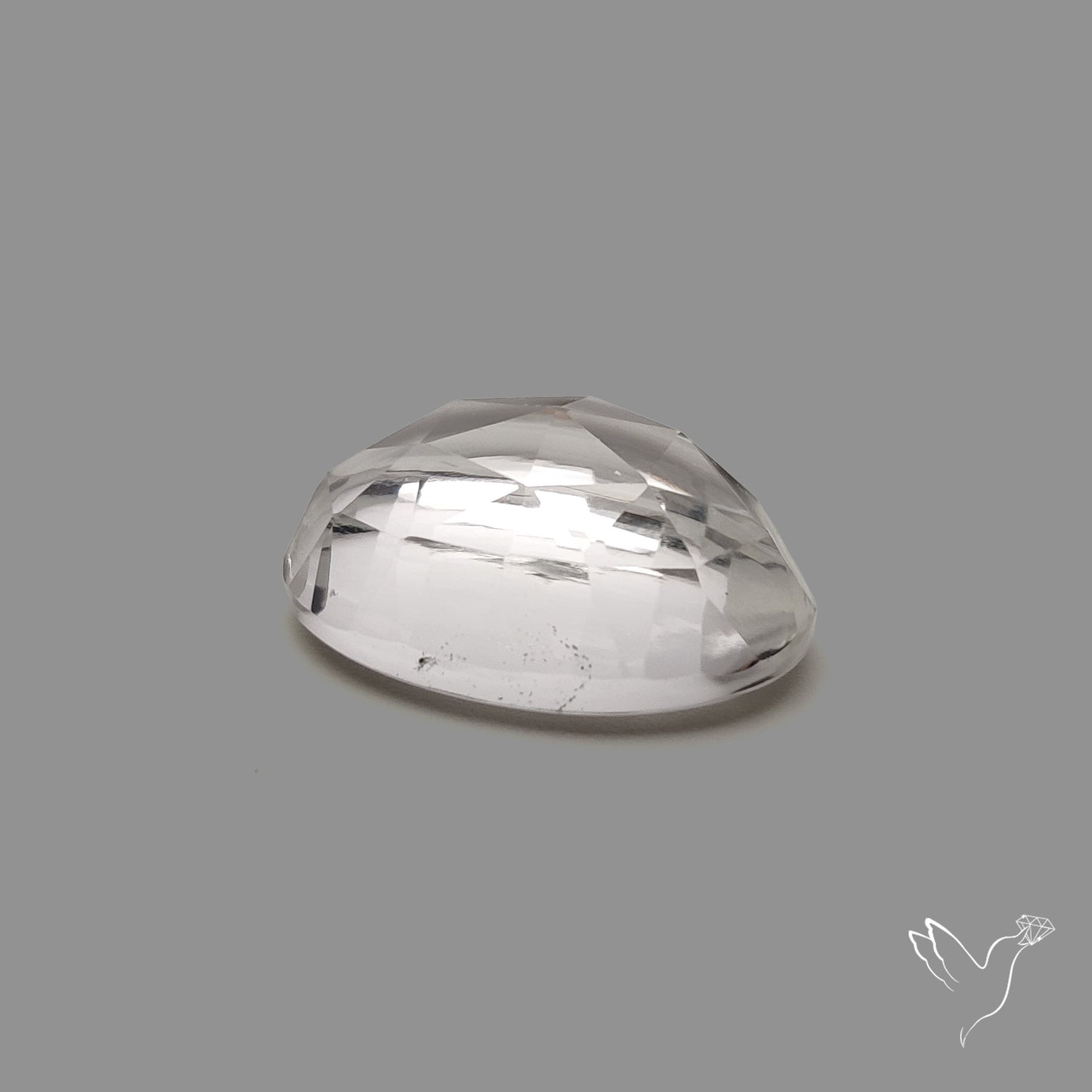 Rose Cut Himalayan Clear Quartz