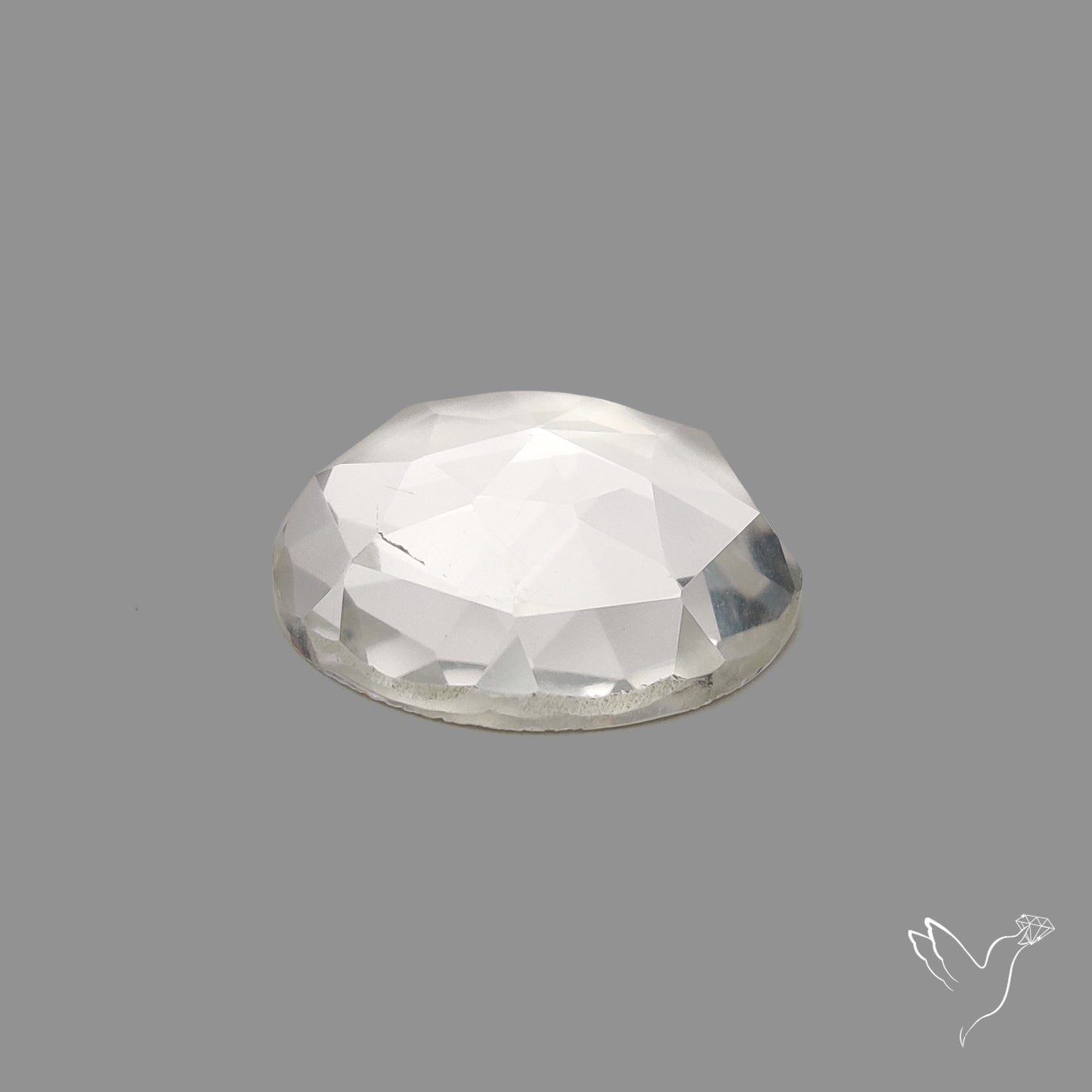 Rose Cut Himalayan Clear Quartz