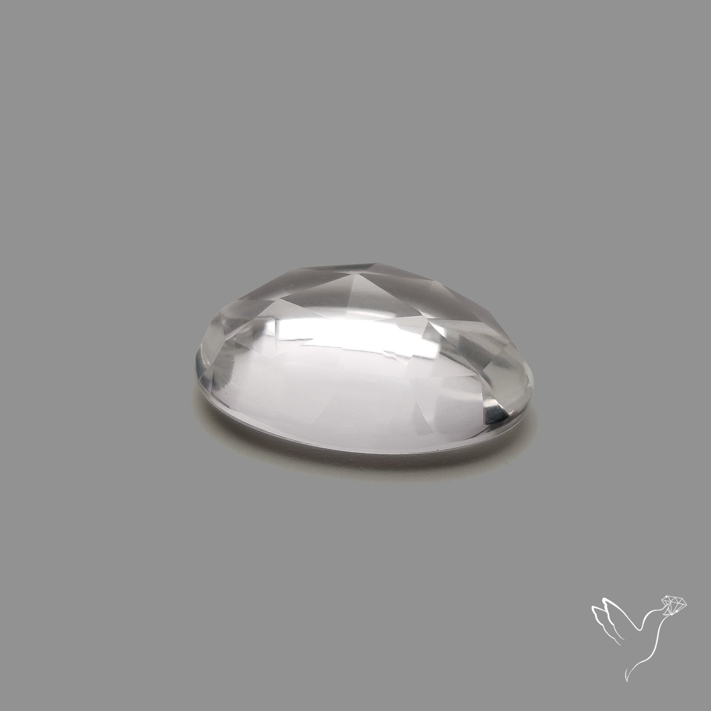 Rose Cut Himalayan Clear Quartz