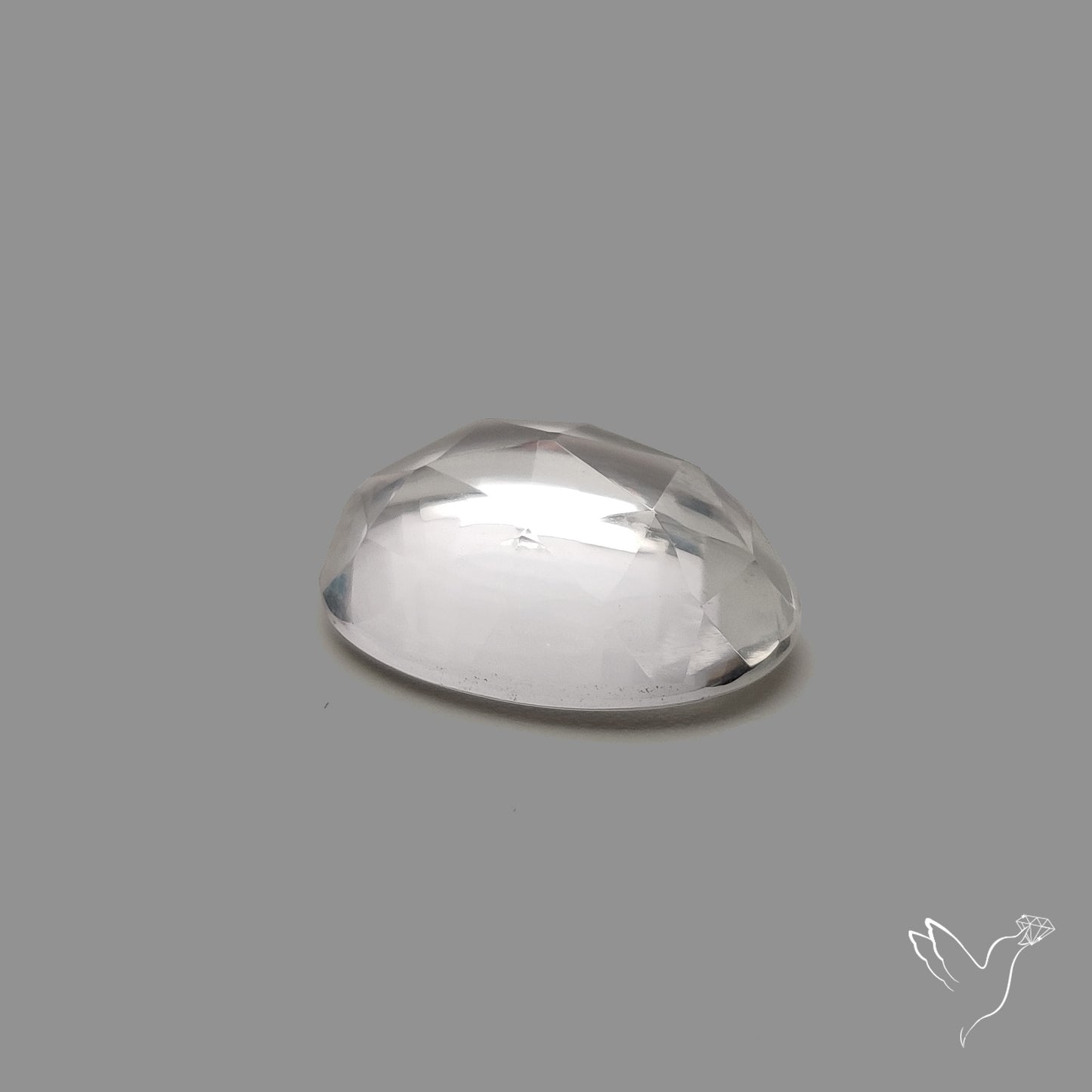 Rose Cut Himalayan Clear Quartz