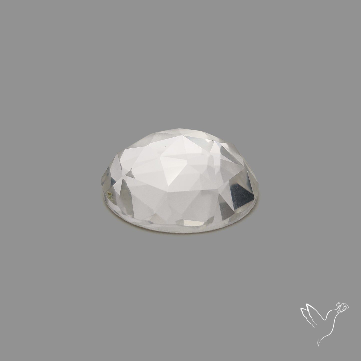Rose Cut Himalayan Clear Quartz