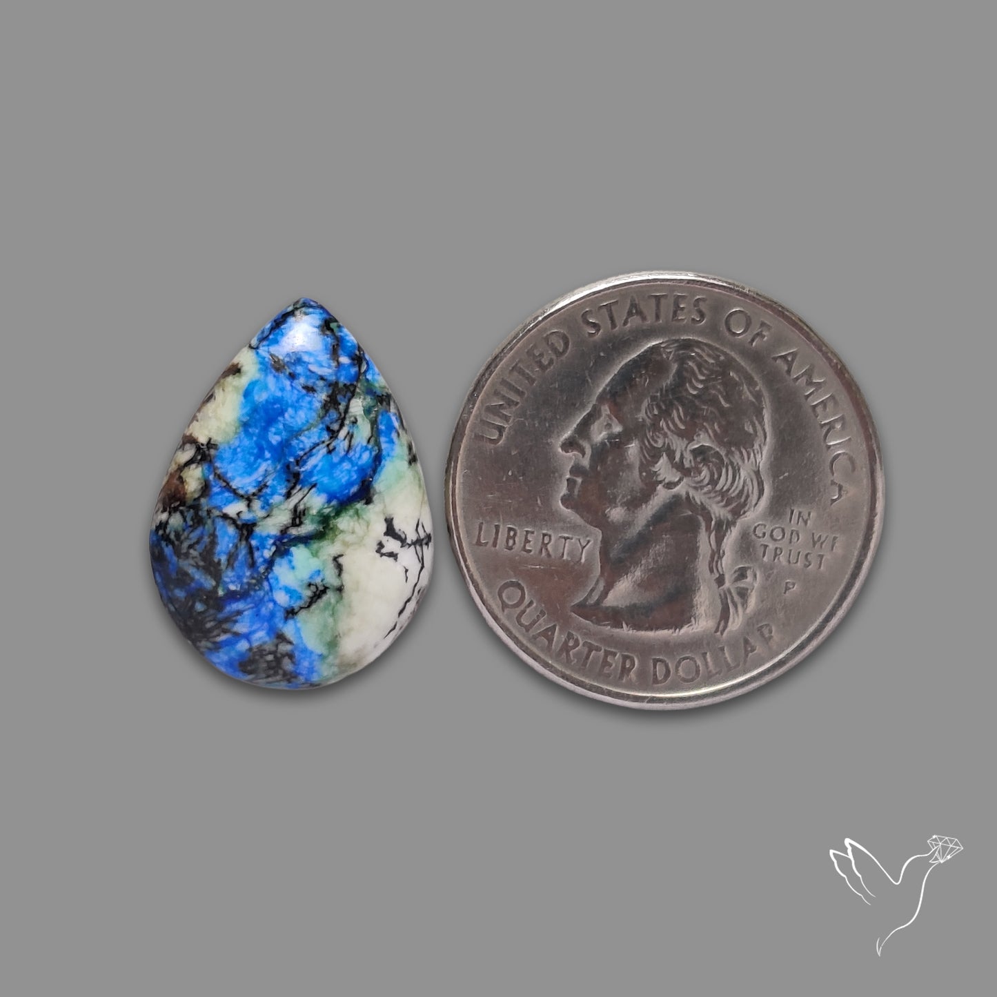 Blue Horizon Azurite Cabochon