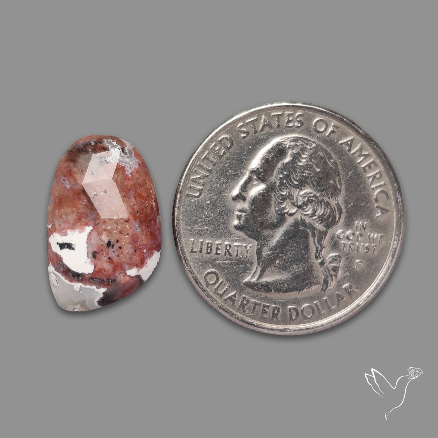 Rose Cut Shangria Lace Crazylace Agate