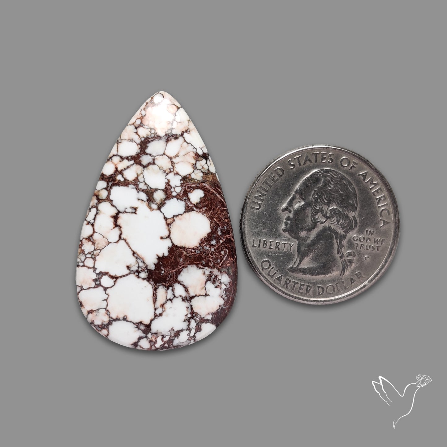 Wild Horse Magnesite Cabochon