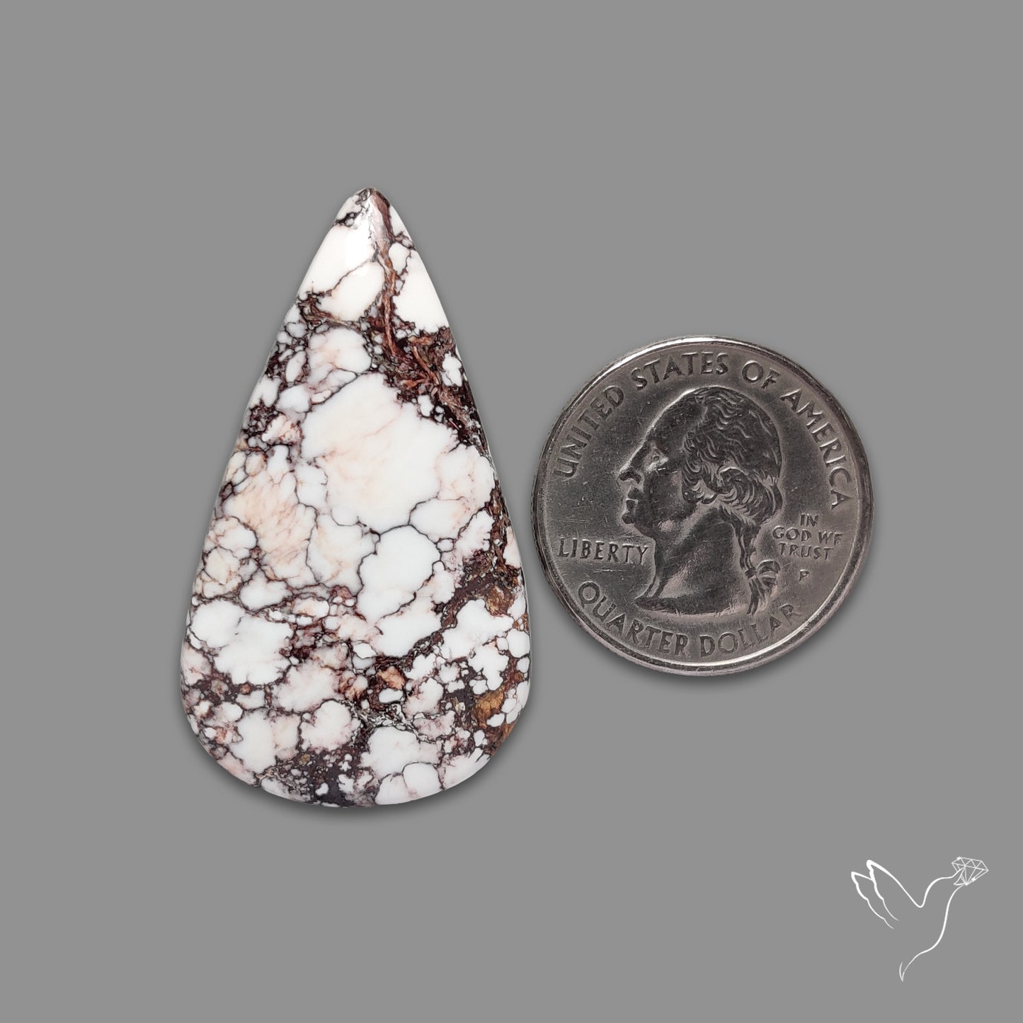 Wild Horse Magnesite Cabochon