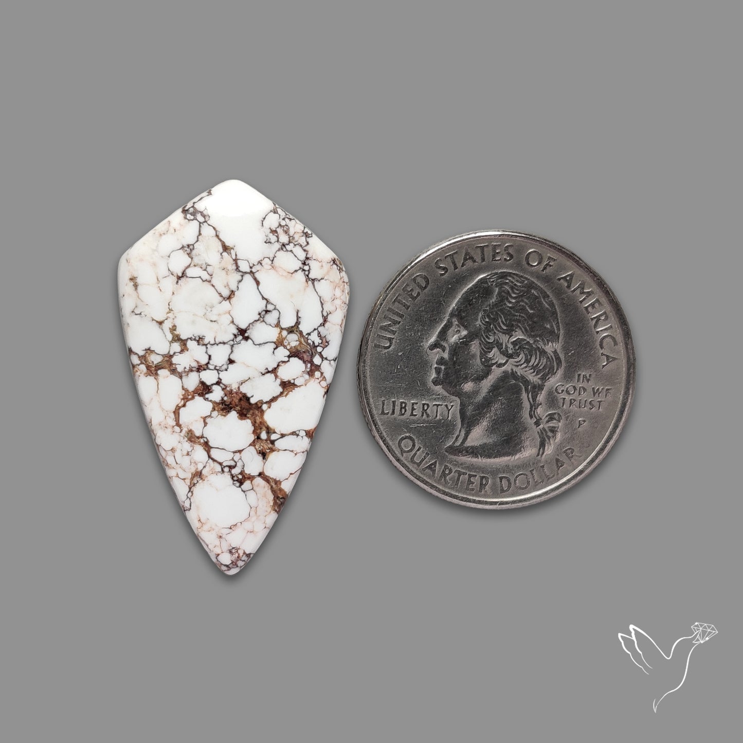 Wild Horse Magnesite Cabochon