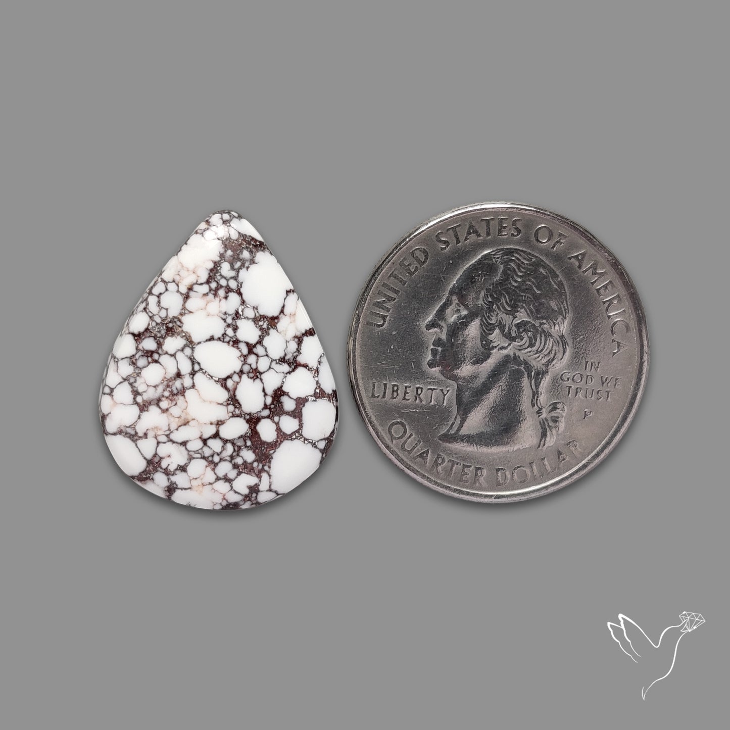 Wild Horse Magnesite Cabochon