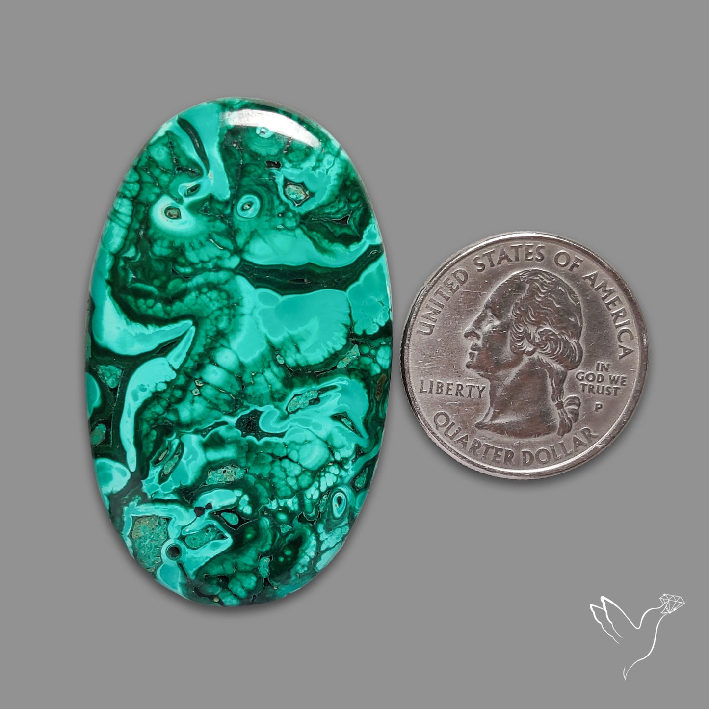 Malachite Cabochon