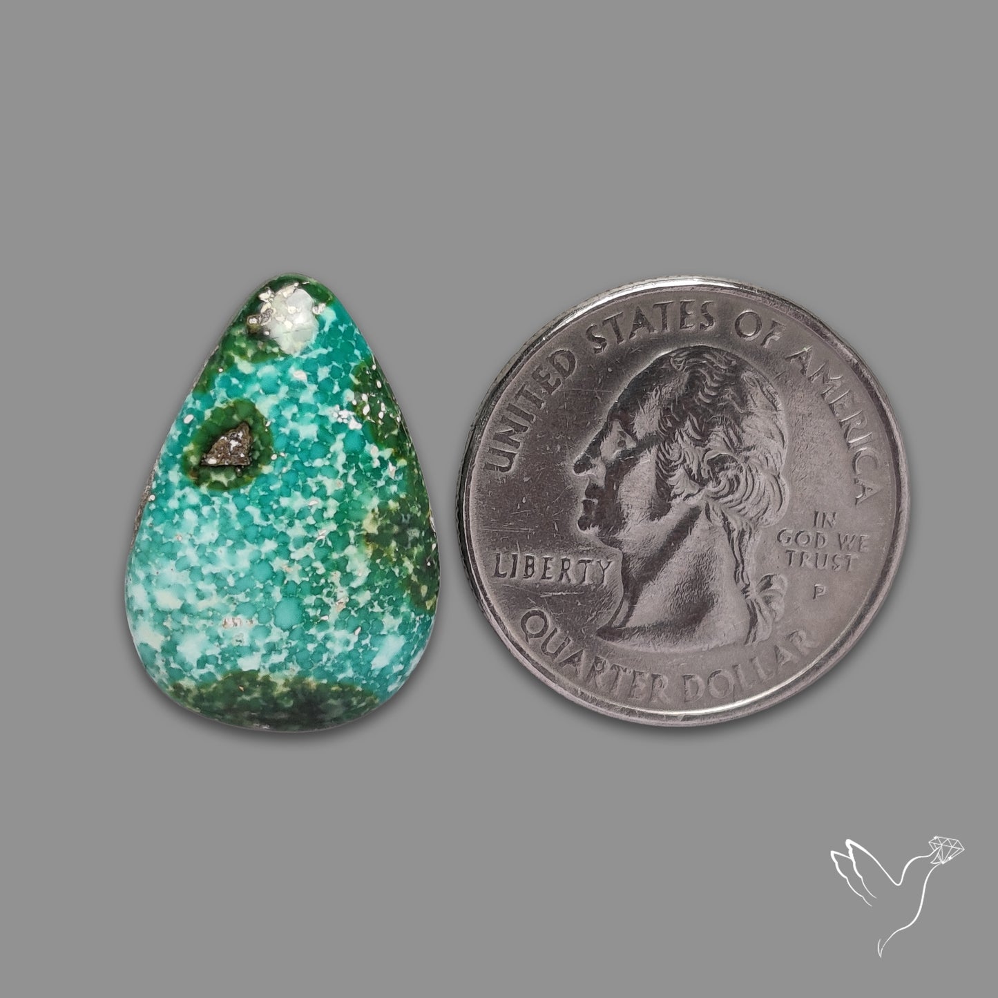 Sonoran Gold Turquoise Cabochon