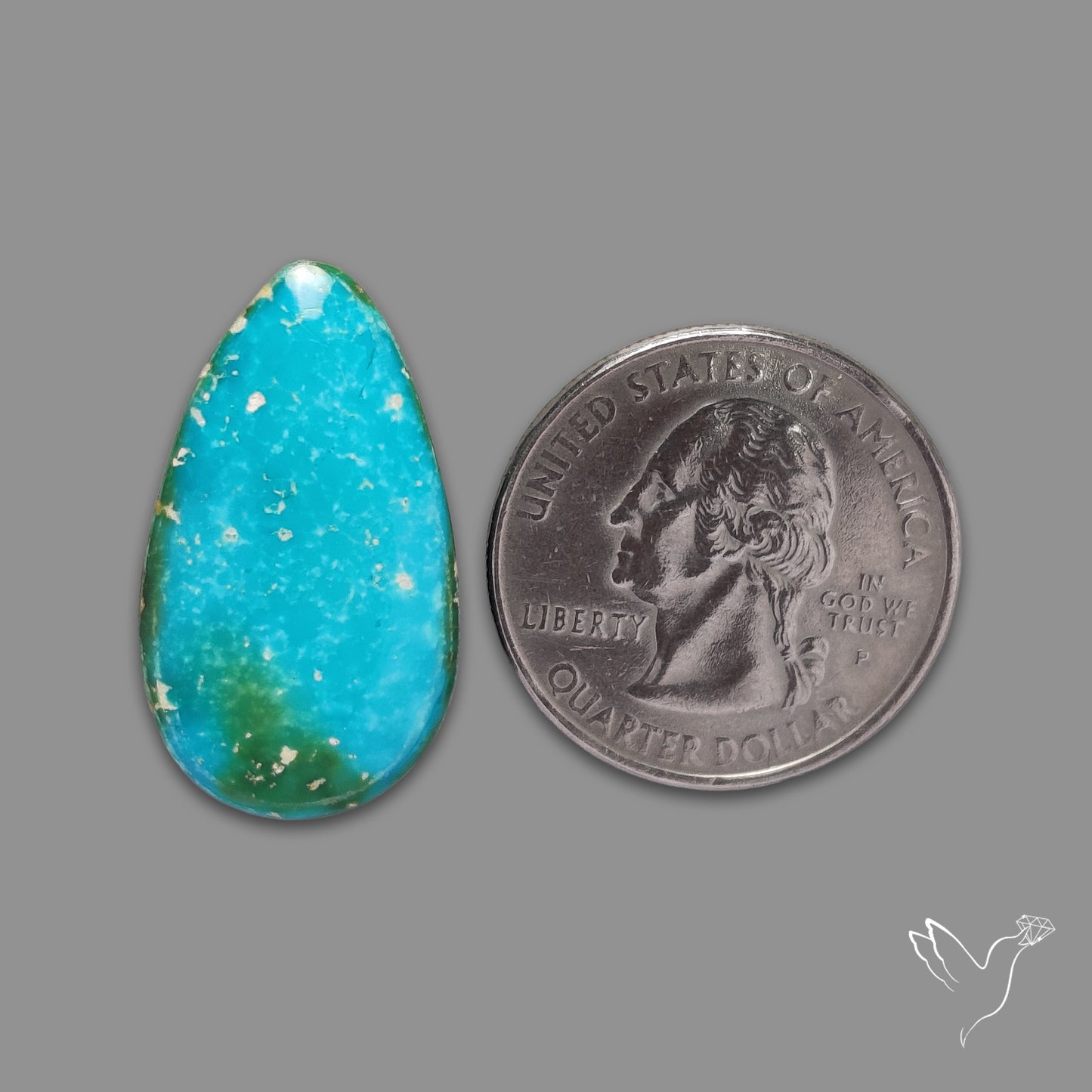 Sonoran Gold Turquoise Cabochon