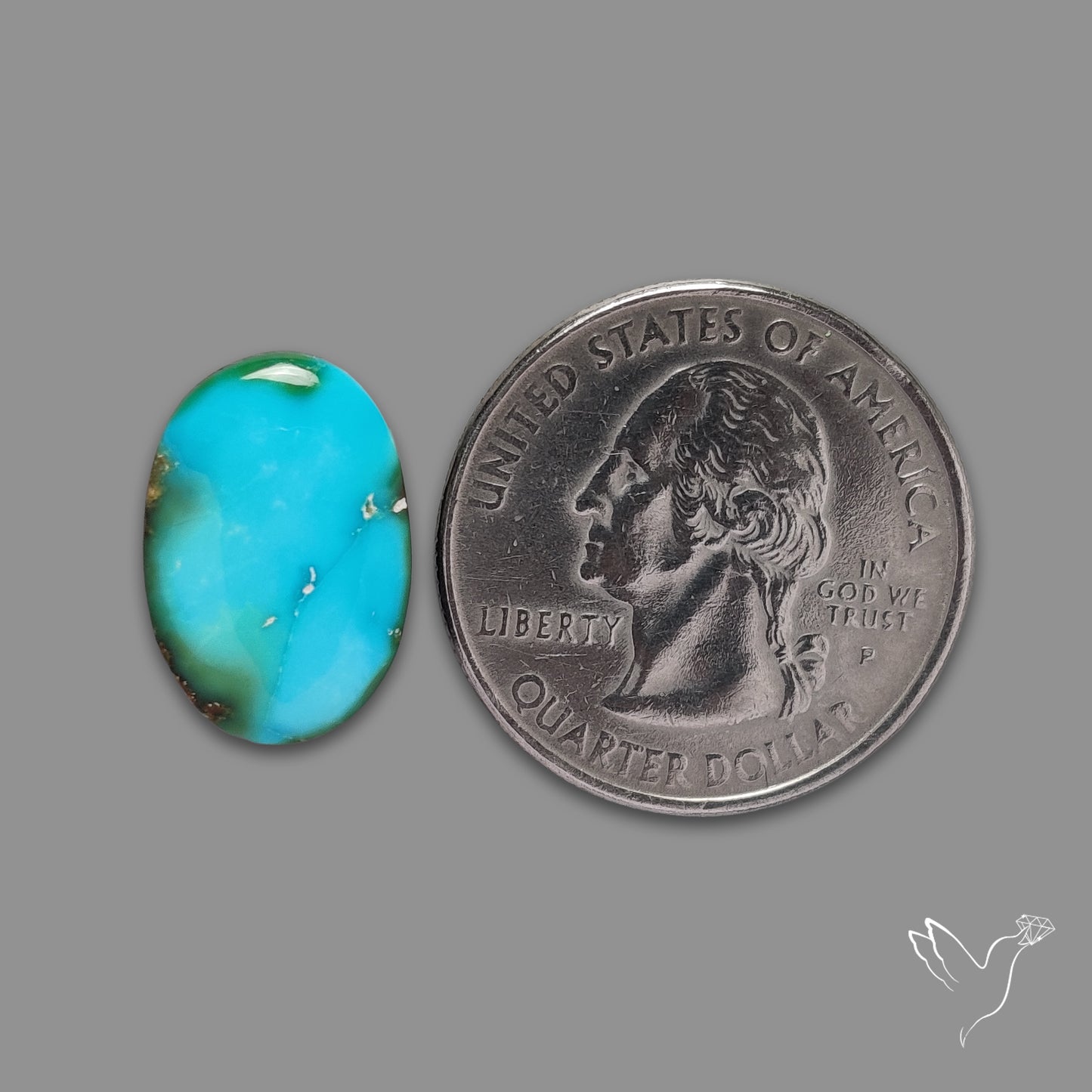 Sonoran Gold Turquoise Cabochon
