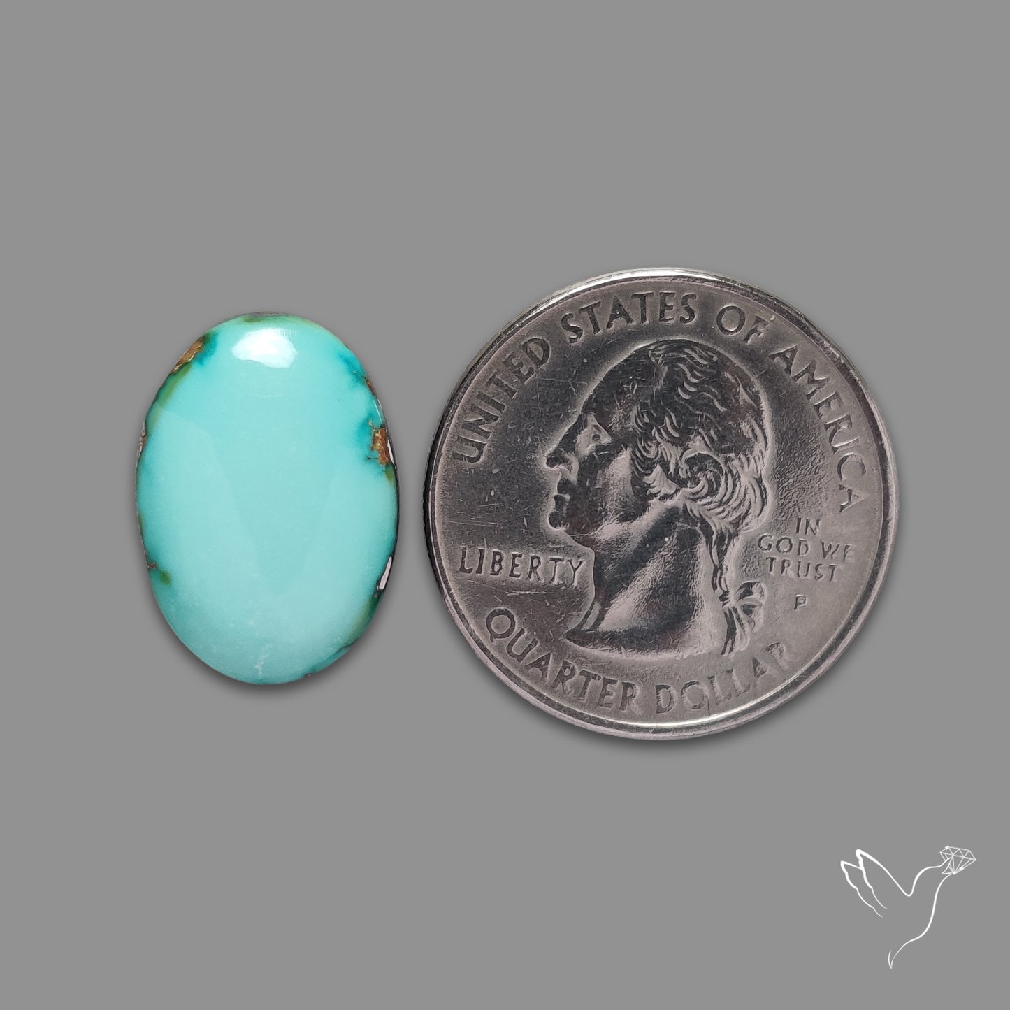 Sonoran Gold Turquoise Cabochon