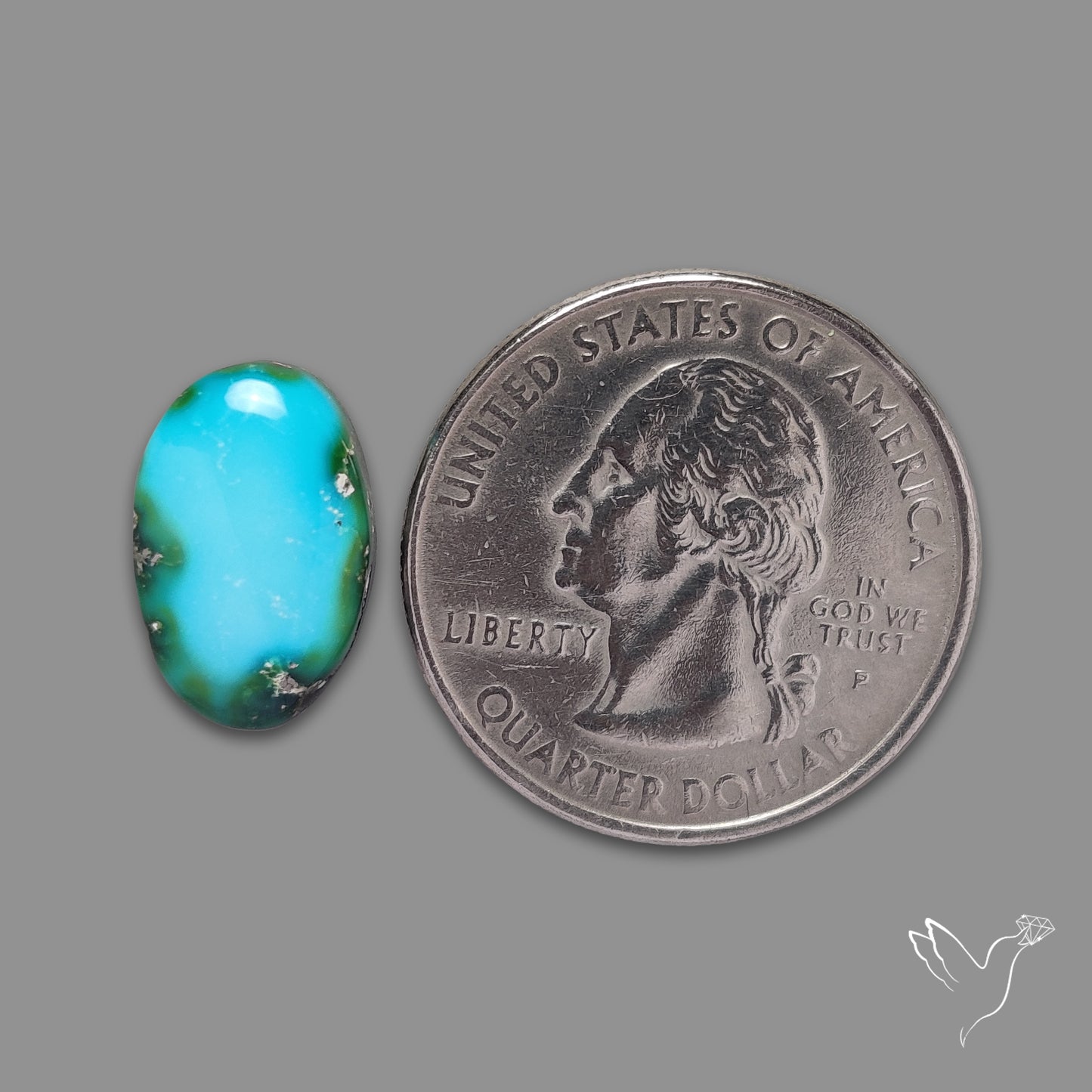 Sonoran Gold Turquoise Cabochon