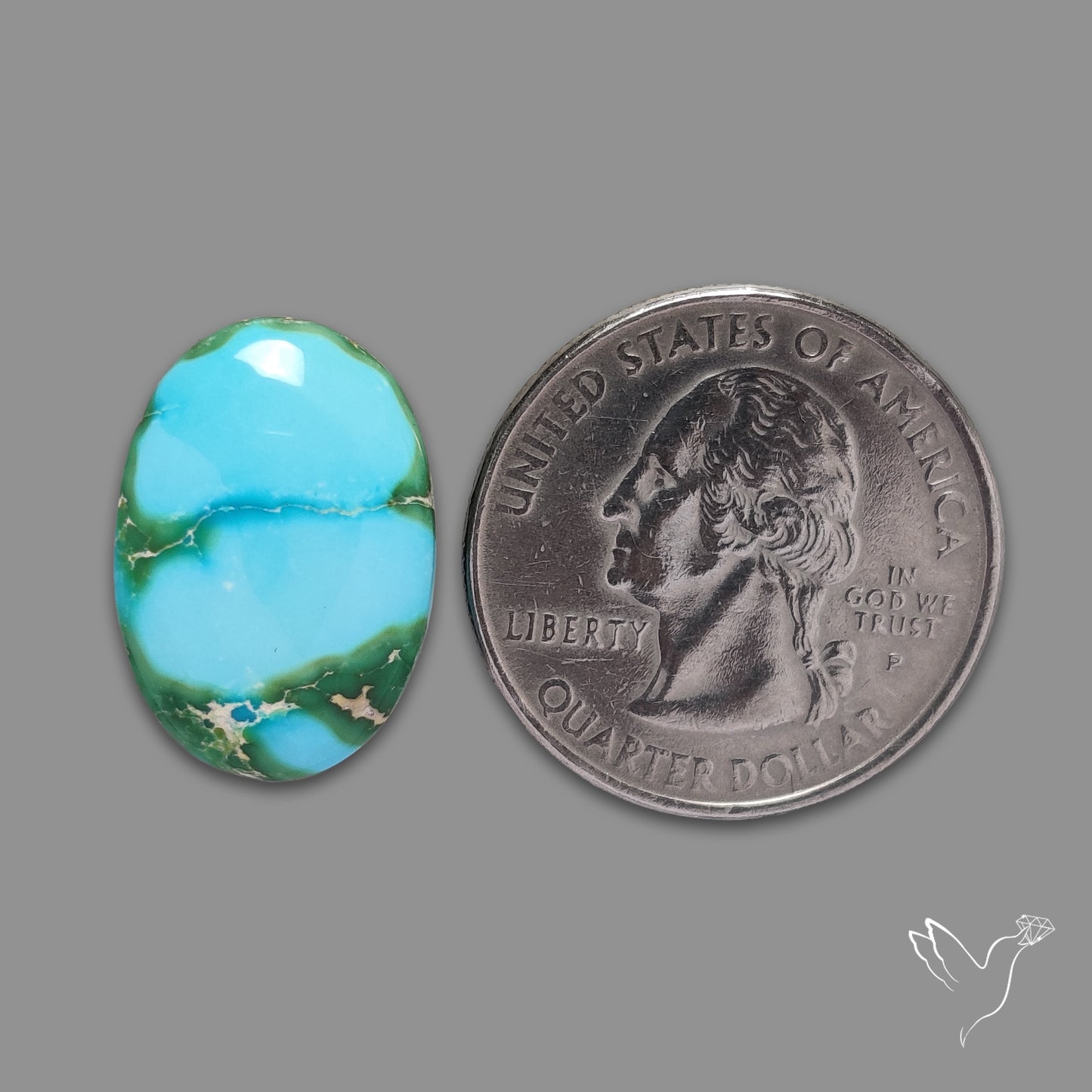 Sonoran Gold Turquoise Cabochon