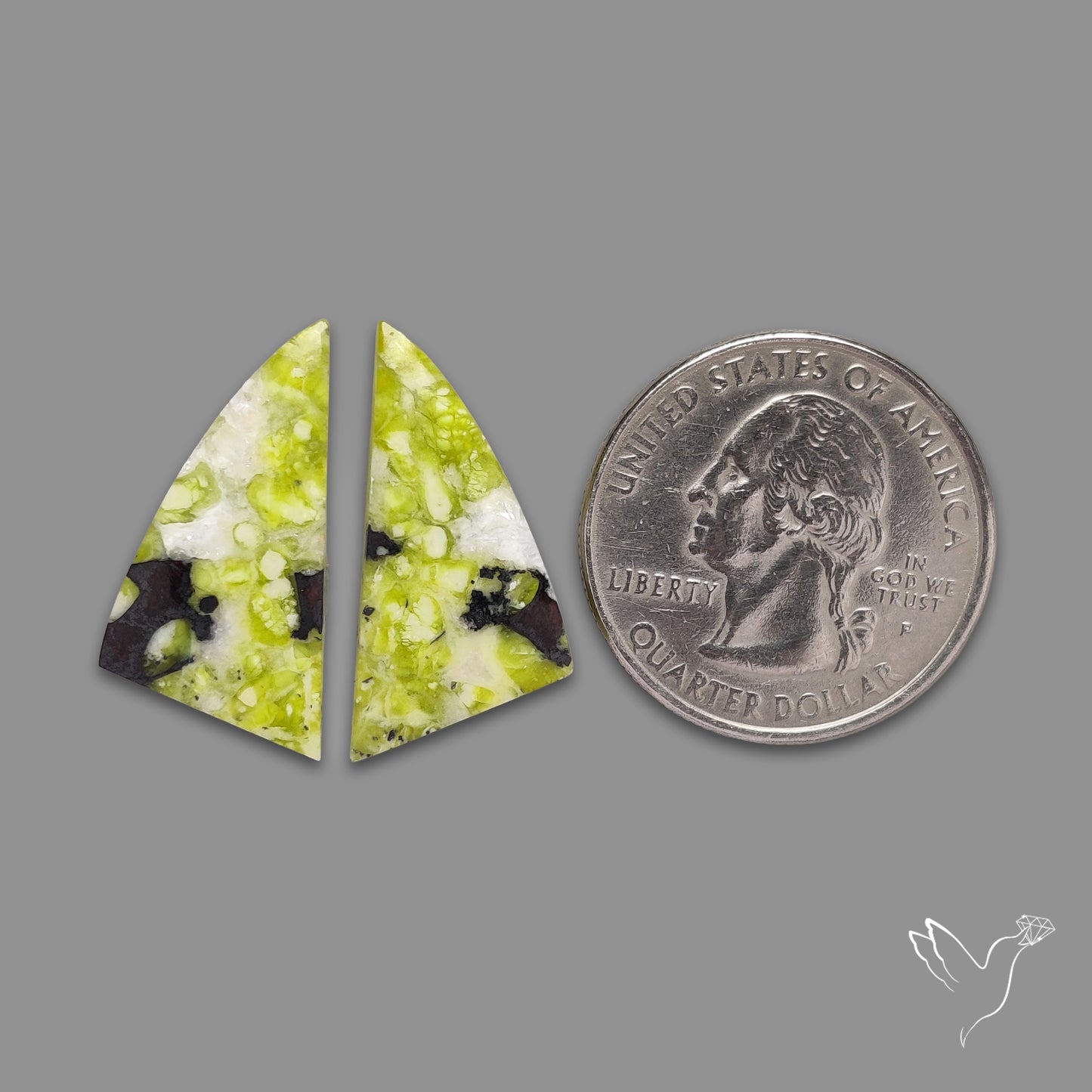 Lizardite Serpentine Pair