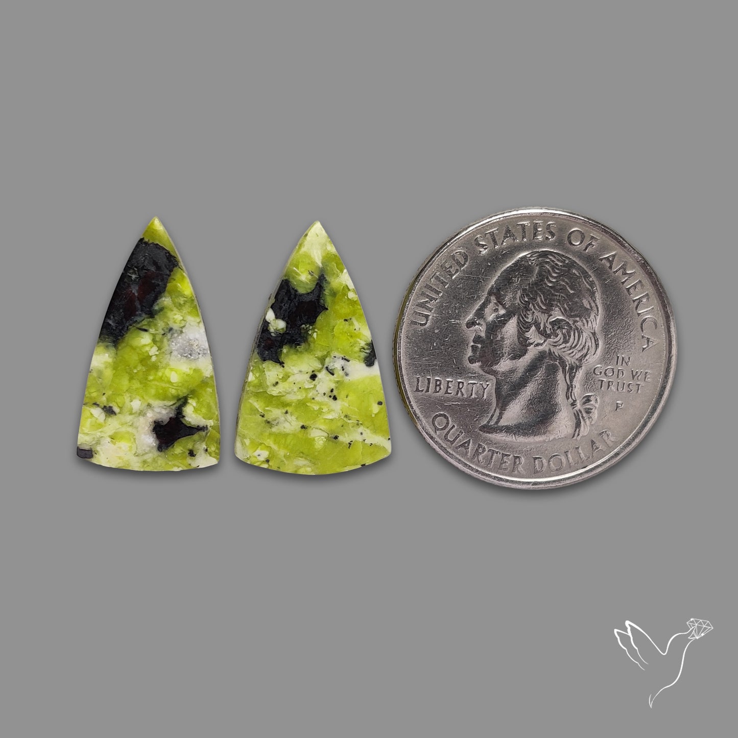 Lizardite Serpentine Pair