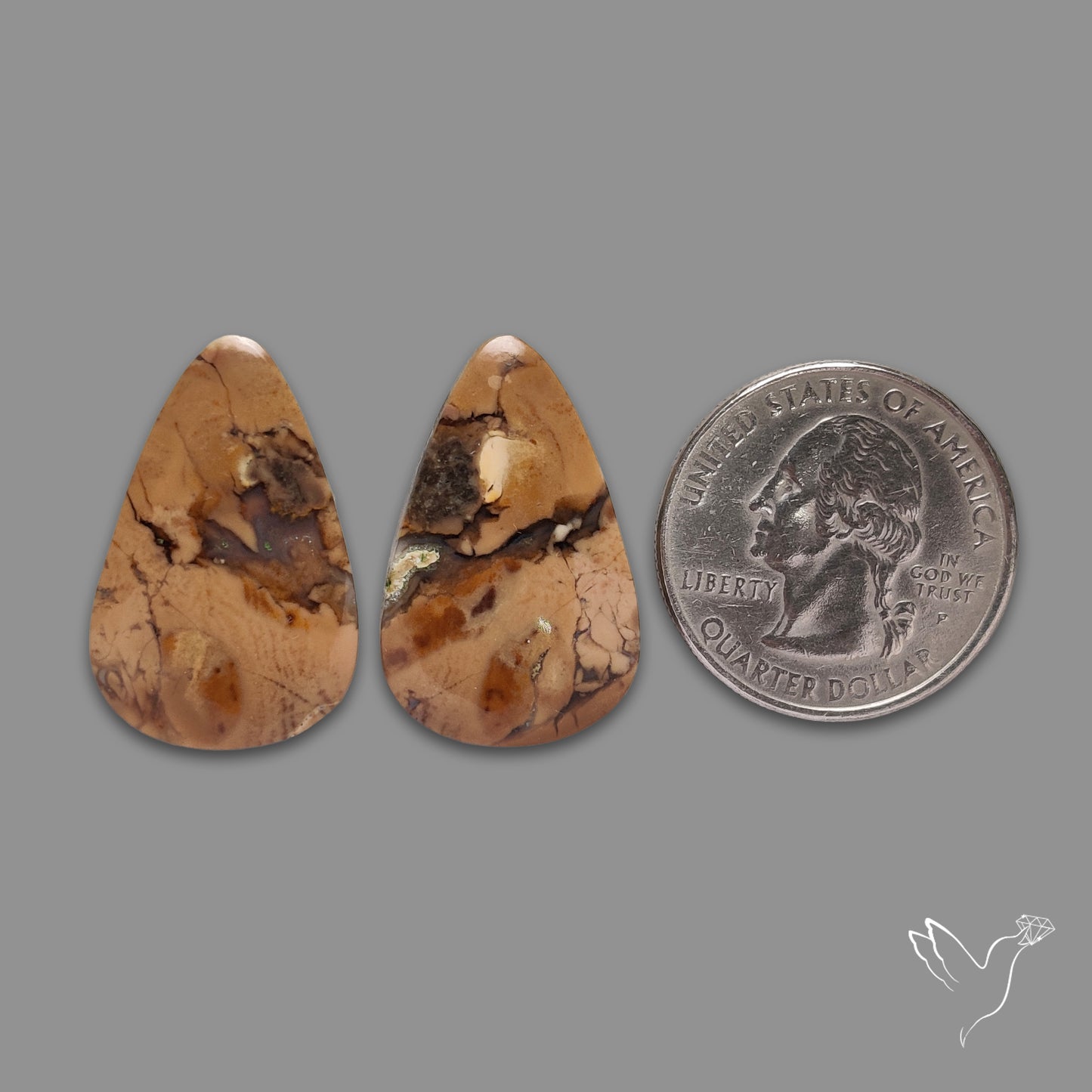 Thunder Egg Agate Pair