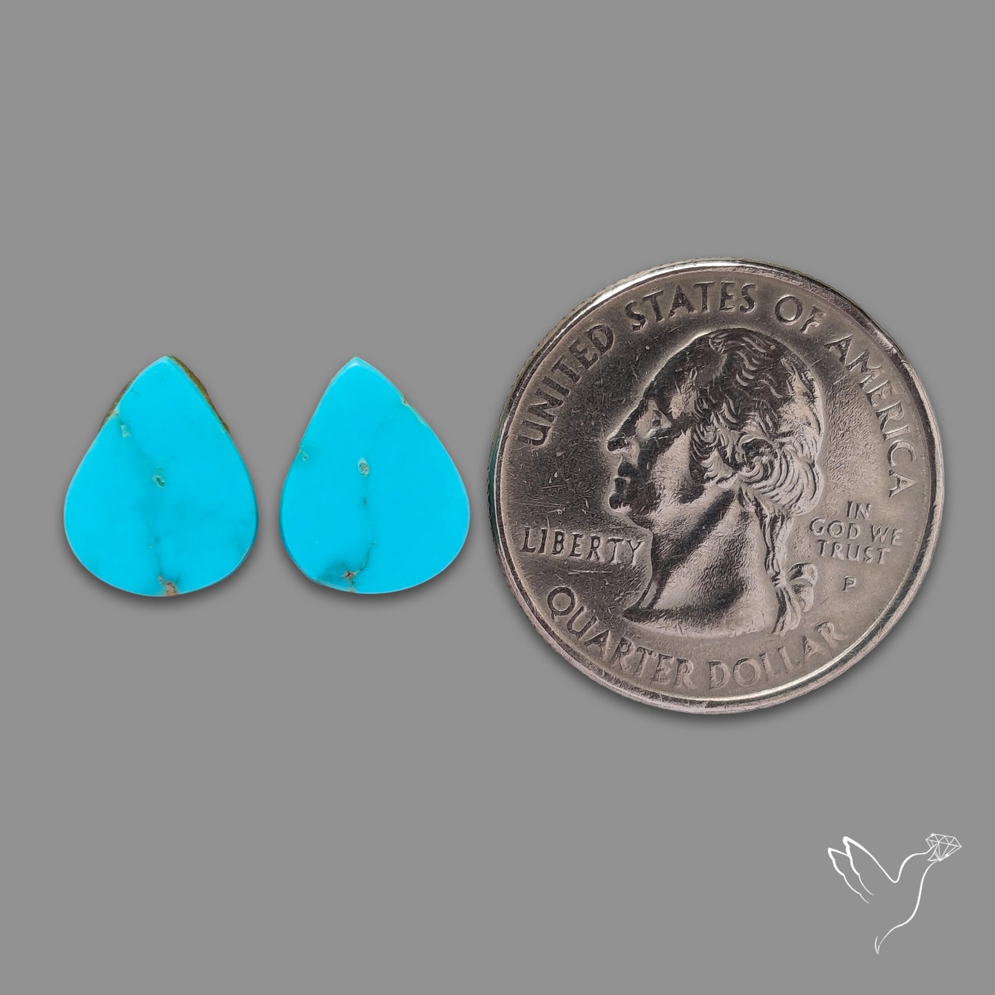 Sleeping Beauty Turquoise Pair