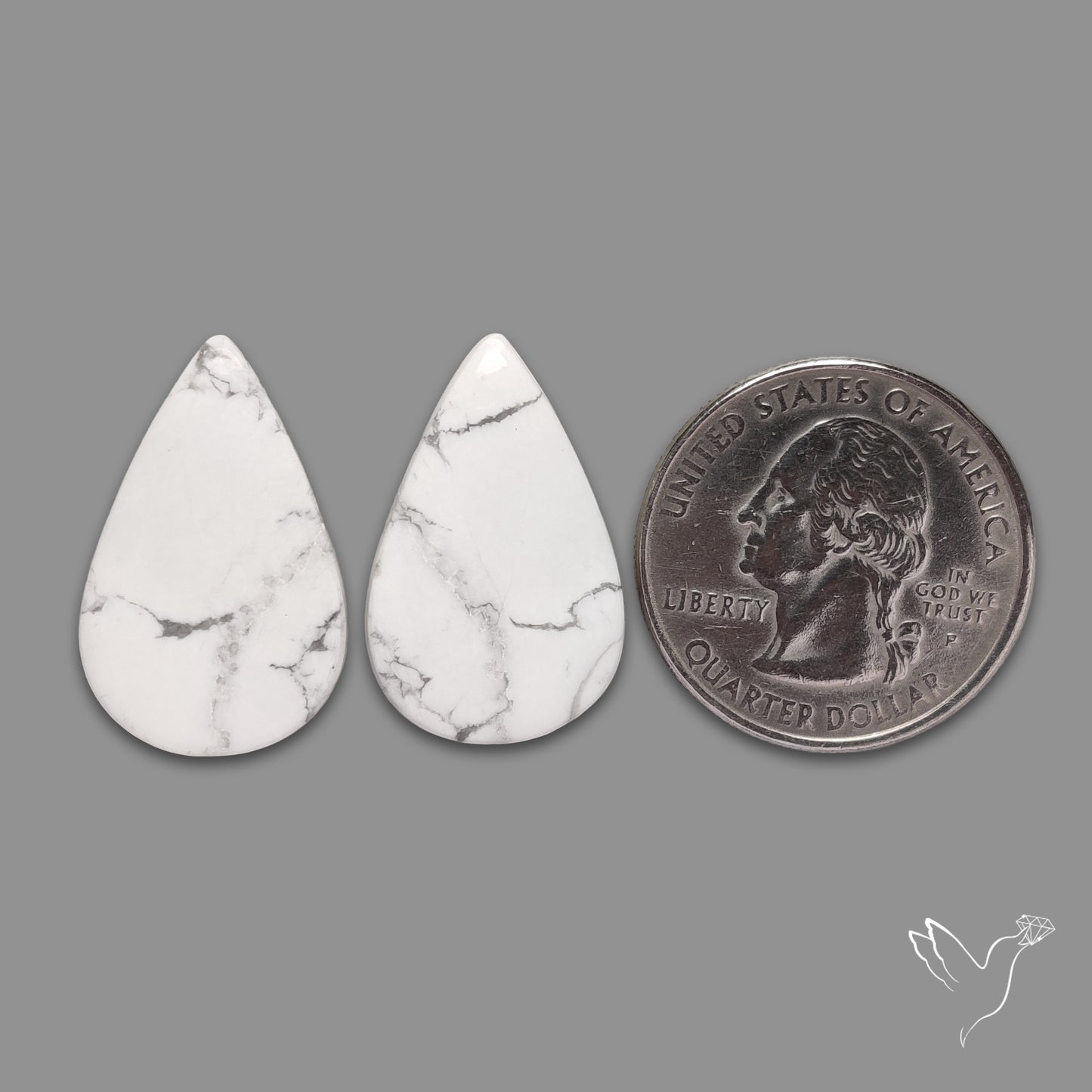 Howlite Pair