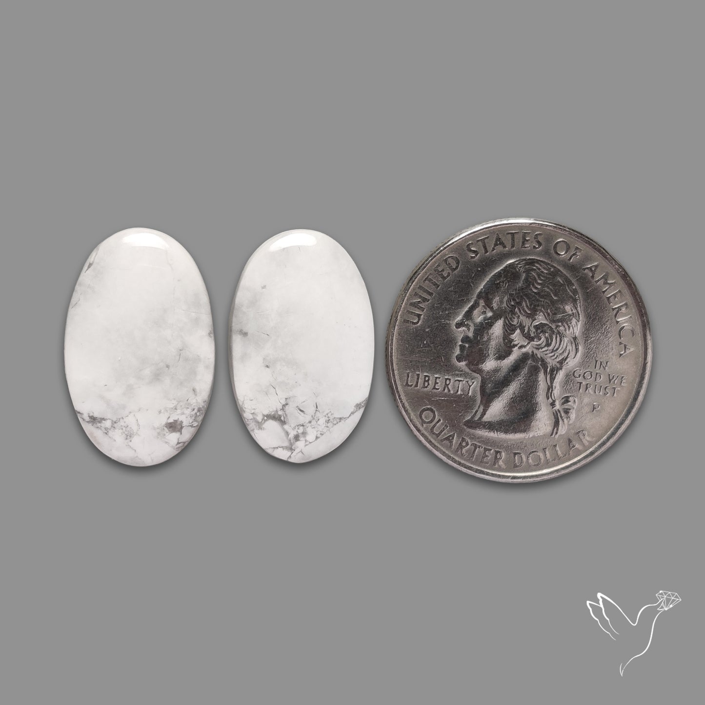 Howlite Pair