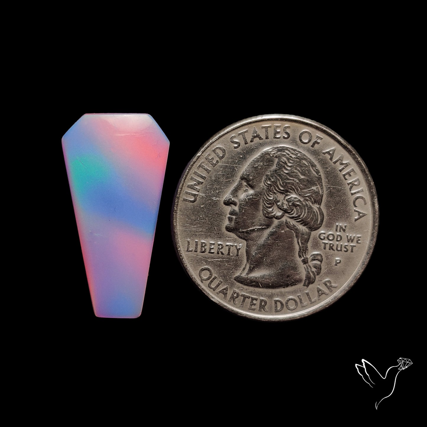 Aurora Opal Coffin
