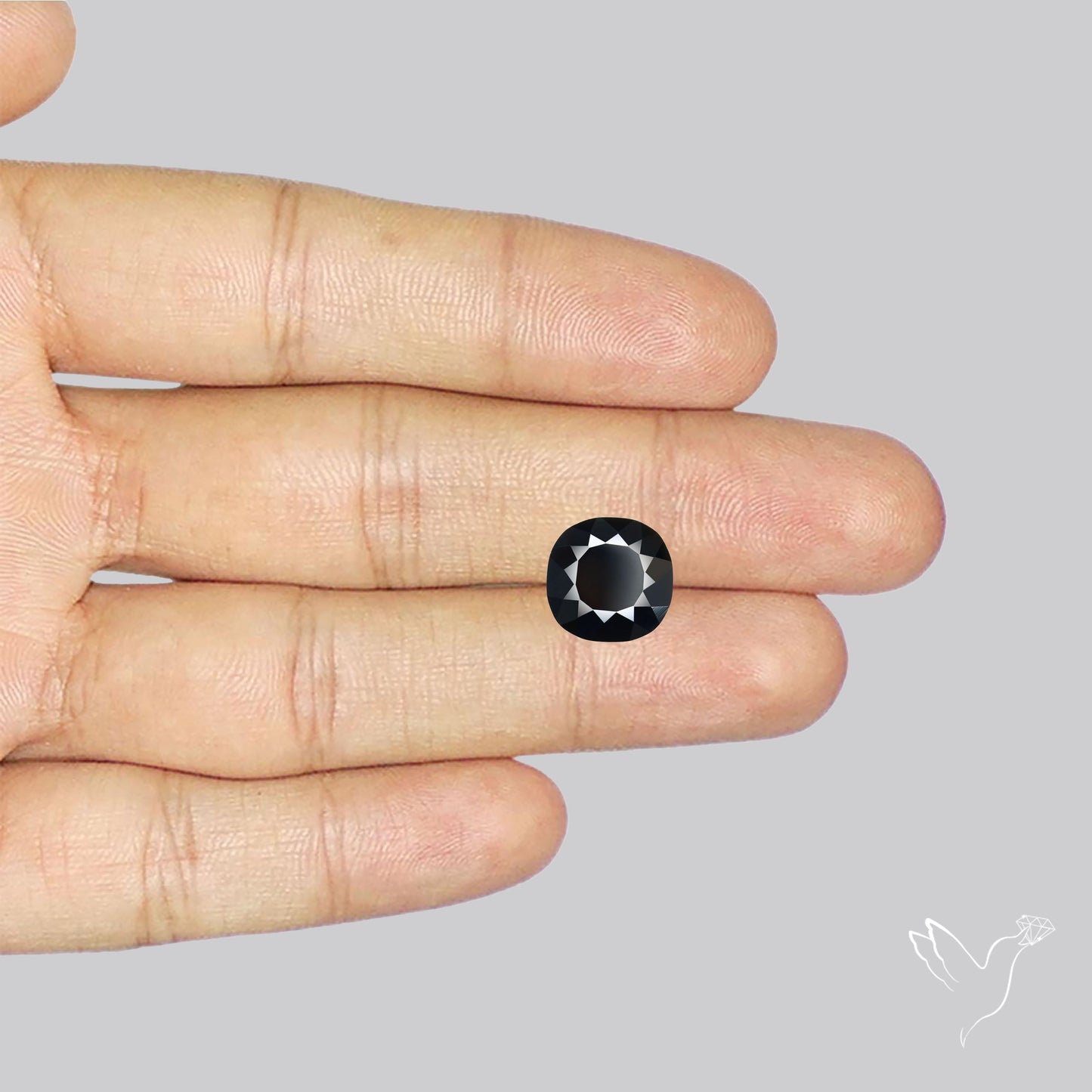 Faceted Fine Cut Black Onyx
