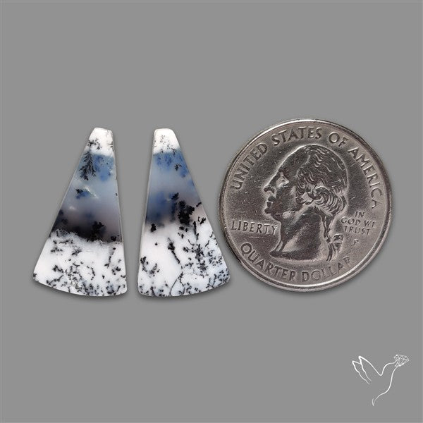Dendritic Opal Pair