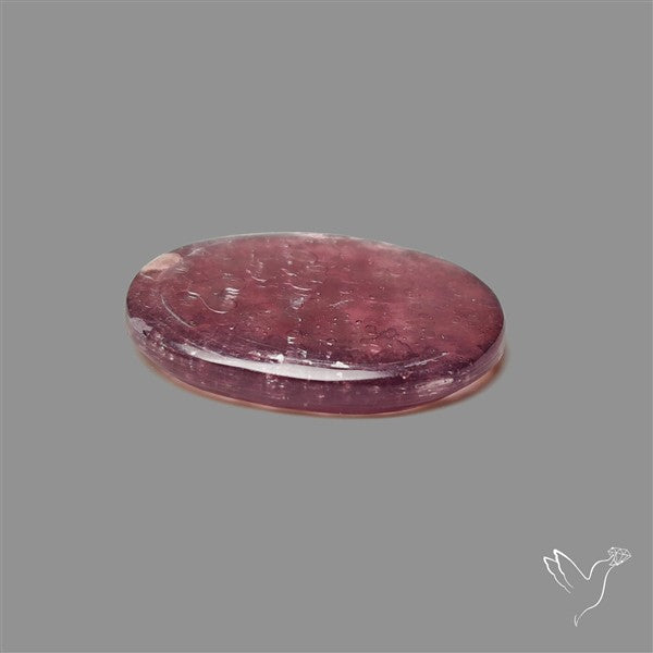 Gem Lepidolite Mica Cabochon Deep Purple