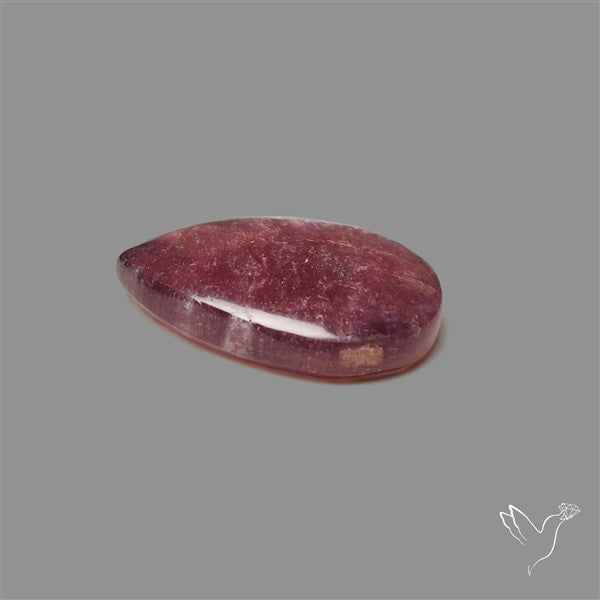 Gem Lepidolite Mica Cabochon Deep Purple