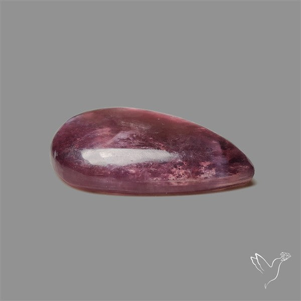 Gem Lepidolite Mica Cabochon Deep Purple