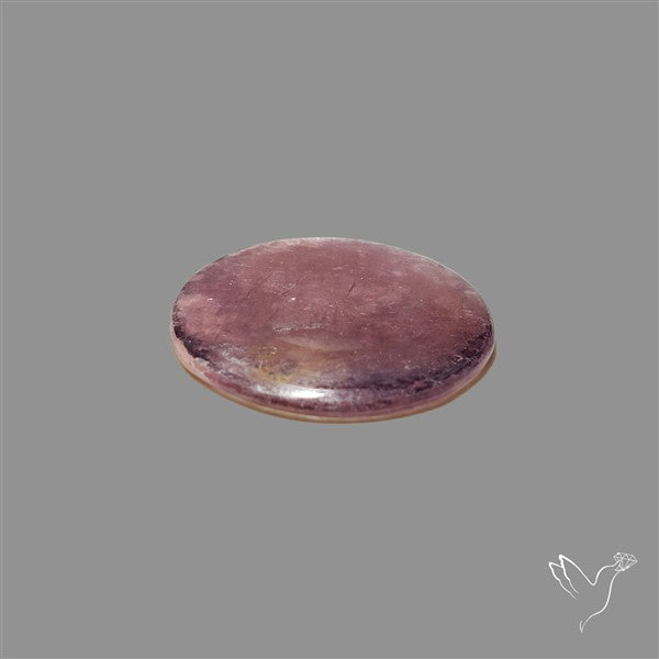 Gem Lepidolite Mica Cabochon Deep Purple
