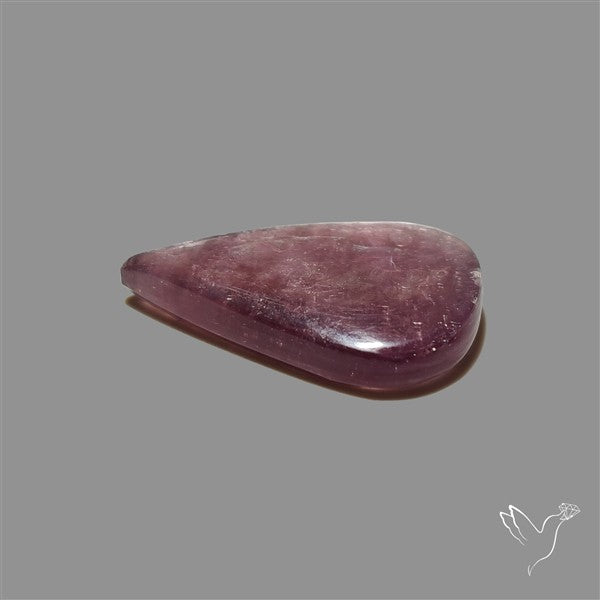 Gem Lepidolite Mica Cabochon Deep Purple