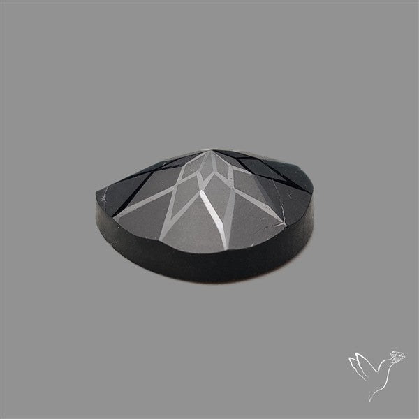 Black Spinel Precision Cut Handcarved