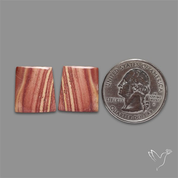 Red Jasper Pair