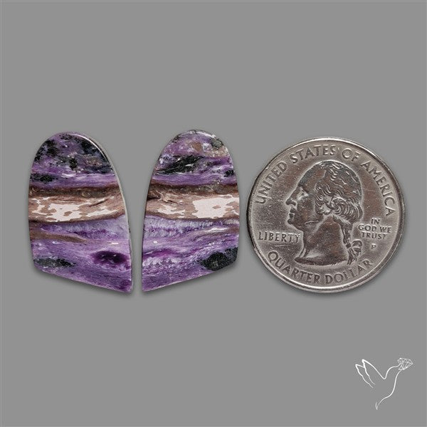 Charoite Pair