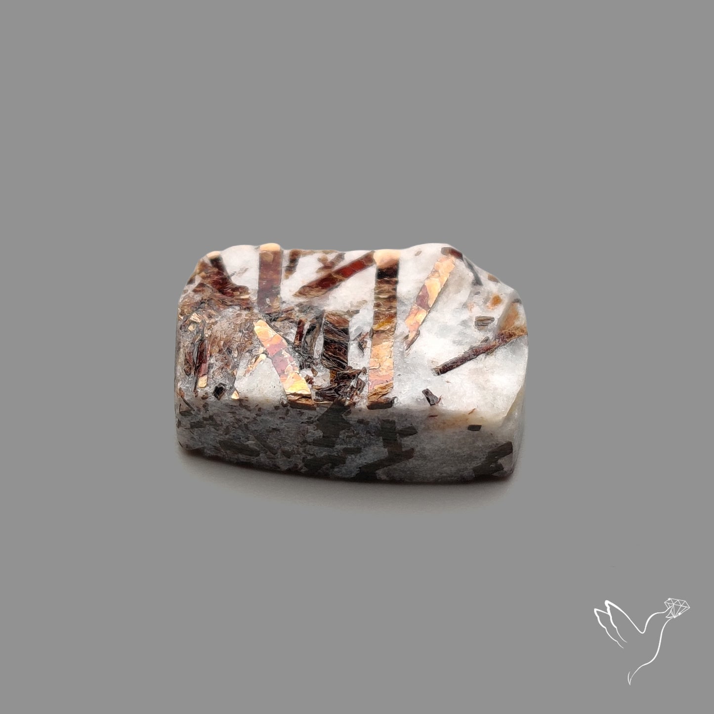 Raw Face Astrophyllite Druzy