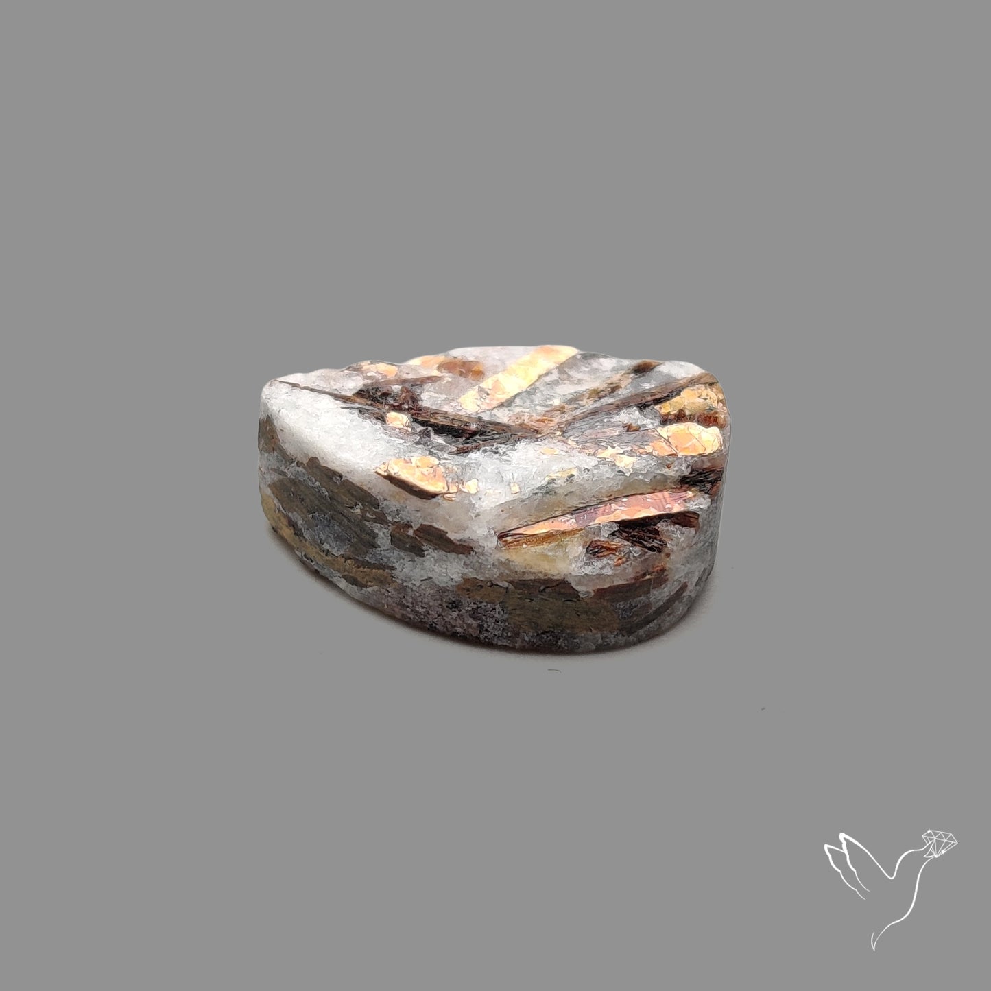 Raw Face Astrophyllite Druzy