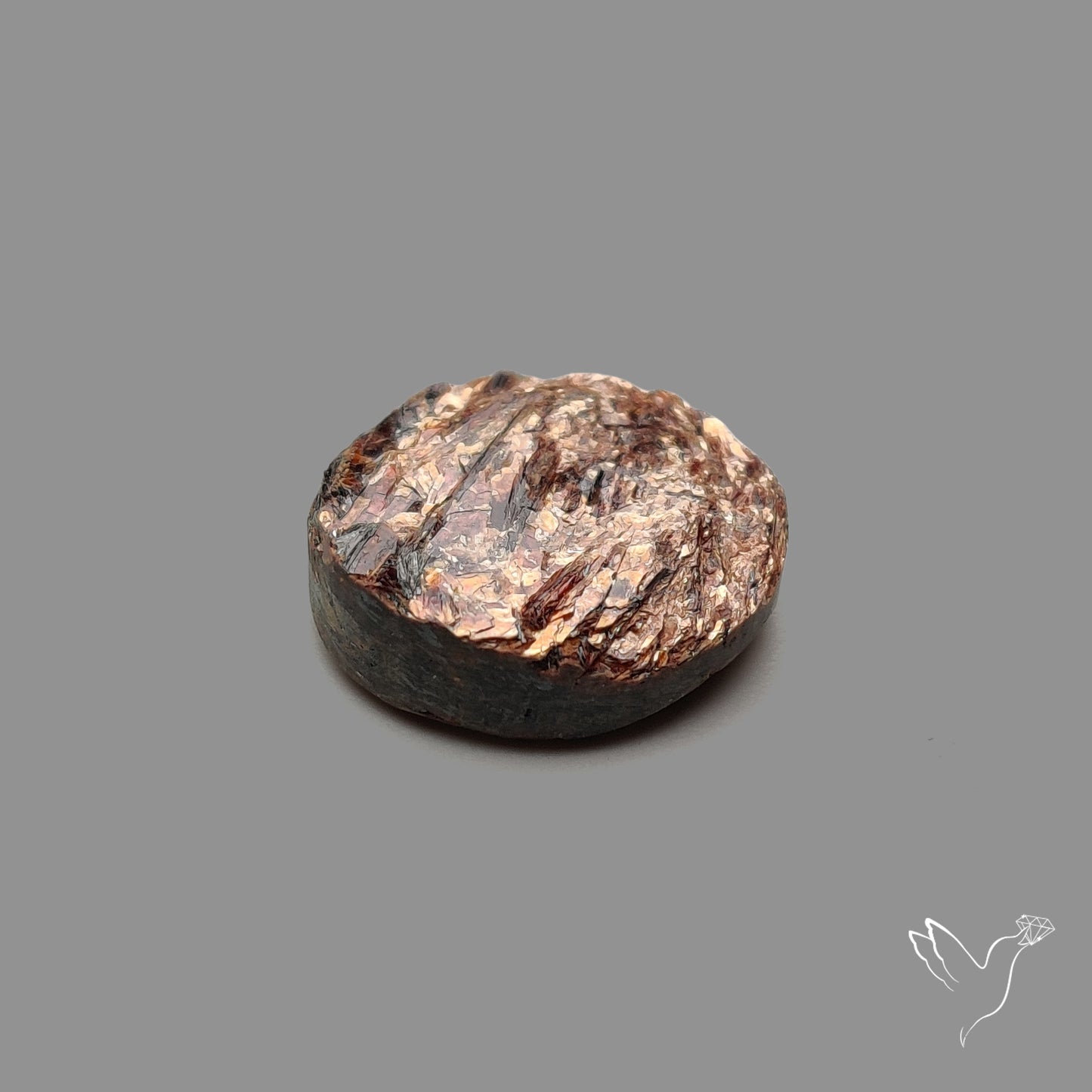 Raw Face Astrophyllite Druzy