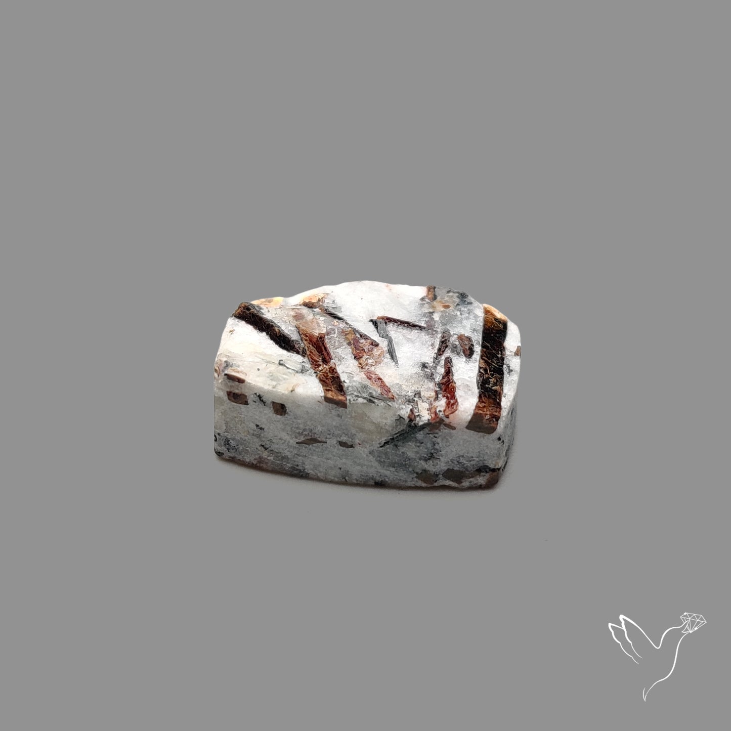 Raw Face Astrophyllite Druzy