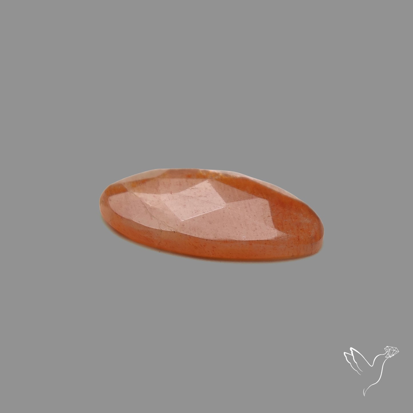 Rose Cut Meteor Shower Sunstone