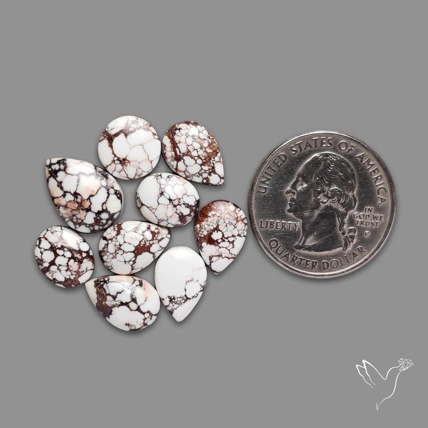 Wild Horse Jasper Cabochons Lot