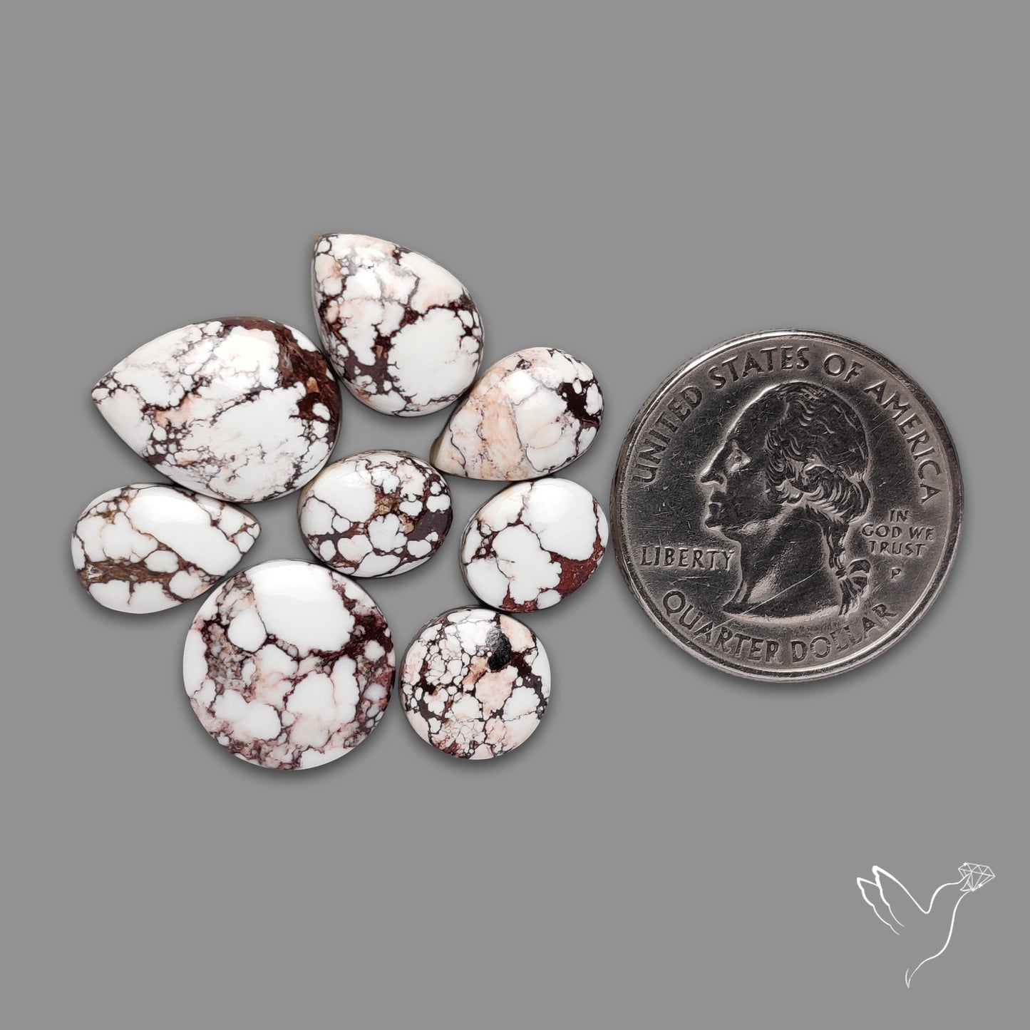 Wild Horse Jasper Cabochons Lot